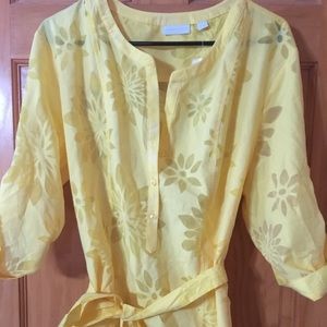 NWT NY &Company yellow top